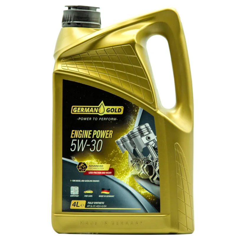 German Gold Engine Power 5W-30, Full sintetik, 4 l