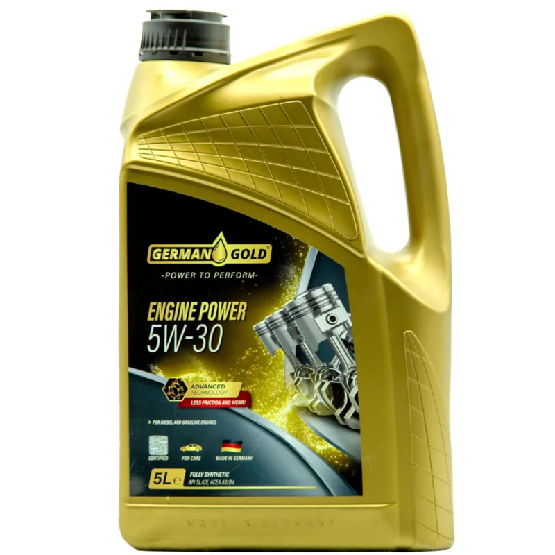 German Gold Engine Power 5W-30, Full sintetik, 5 l
