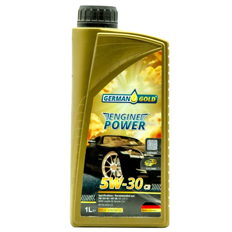 German Gold Engine Power SAE 5W-30 C3 Low SAPS, Full sintetik, 1 l