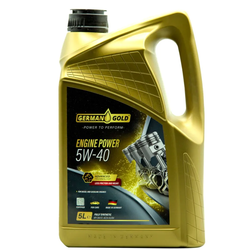 German Gold Engine Power SAE 5W-40, Full sintetik, 5 l